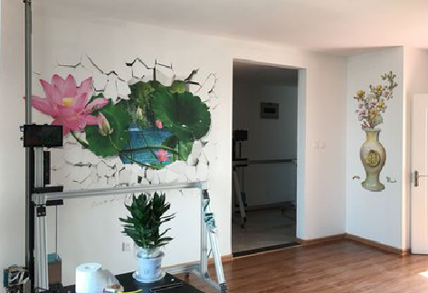 衡阳墙体彩绘相比墙纸的优势。