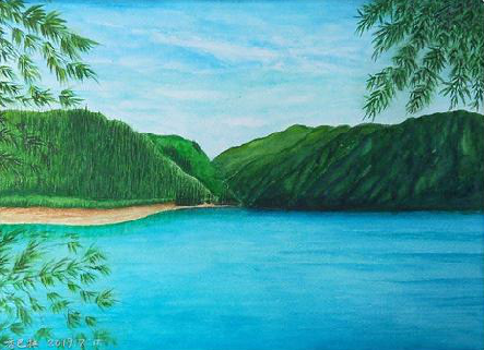 衡阳在墙绘中，如何绘画绿水青山？